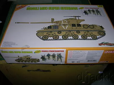 1/35 Cyber Hobby COM Israeli M50 Super Sherman RARE Complete Sealed Inside Mint • $35