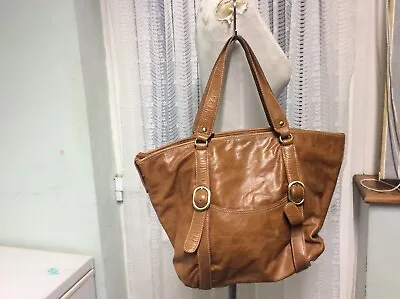 Phase Eight Tan Leather Bag • £10