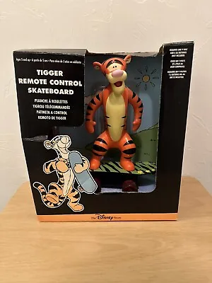 1999 Disney Store Exclusive Remote Controlled Tigger On Skateboard New In Box • $170.88