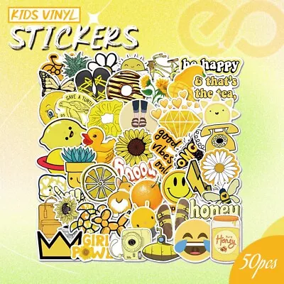 50 Pcs Stickers Decal INS Style Waterproof Skateboard Luggage Laptop Car Phone • $4.39