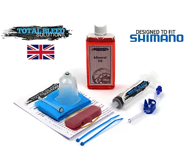 Tbs Shimano Funnel Bleed Kit & Mineral Oil For All Mtb Models. • $18.03