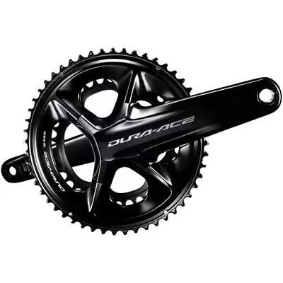 SHIMANO FC-R9200 Dura-Ace Double Crankset Black 165mm X 34/50t • $576.39