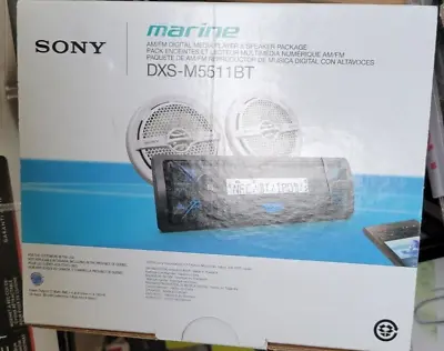 NEW! Sony DXS-M5511BT Marine Digital Media Receiver • $125