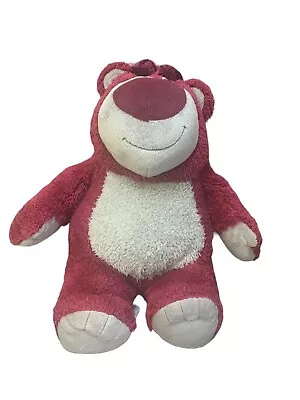 Disney Store Lotso Bear Soft Plush Cuddly Toy Strawberry Toy Story • £12.99