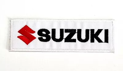 Embroidered Patch - Suzuki - Motorcycles - Racing - ATV - NEW - Iron-on/Sew-on  • $5.95