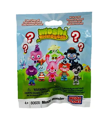 Mega Bloks Moshi Monsters Item #80600 Series 1 Minifigure Mystery Pack • $8.99