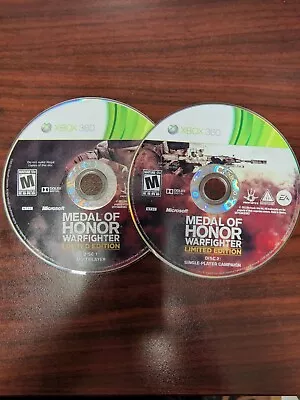 Medal Of Honor: Warfighter Limited (Xbox 360) NO TRACKING - 2 DISCS ONLY • $5.95