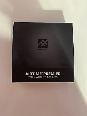 Ifrogz Airtime Premier Truly Wireless Earbuds Classic Black • $40