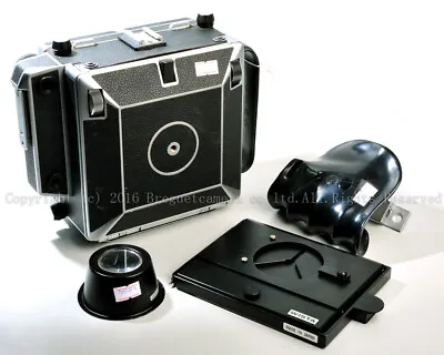 £2350 • Buy Ex+ Linhof 45 4x5 Camera W/Board W/Wista Focusing Screen & Hand Grip #X00634