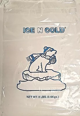 Ice N Cold 8 Lb Ice Bag Draw String 400 Ct • $47.79