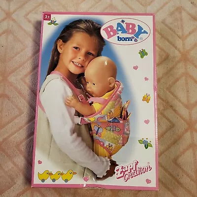 Zapf Creation BABY BORN Doll Carrier Vintage Doll Accessory Item # 782422 RARE! • $147.98