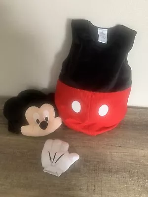 Disney Store Mickey Mouse Costume Baby Toddler Boy Girl 18-24 Months • $12