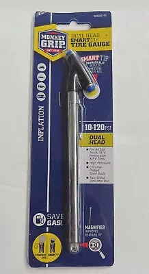 Monkey Grip Dual Head Smart Tip Pencil Tire Pressure Gauge 10-120 PSI 90926-MG • $9.95