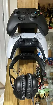 $7.80 • Buy  XBOX Series PlayStation PS5 2 Controllers And Headset Wall Mount Holder Stand