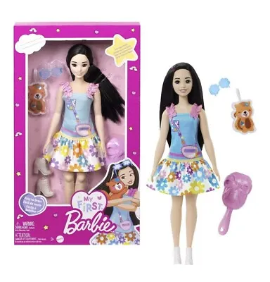 Barbie My First Barbie Preschool Doll Renee With 13.5-Inch Soft Posable Body &  • $18.95