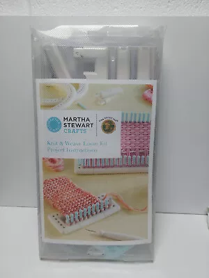 Martha Stewart Knit & Weave Loom Kit Crafting Knitting Weaving New Open Box • $28.95