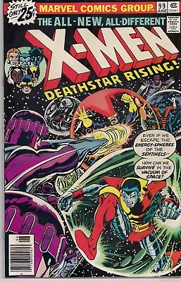 Uncanny X-Men #99 Marvel 1976 VF 8.0 Steve Lang • $124.99