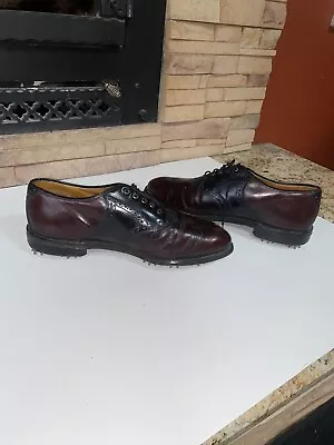 Vintage Johnston & Murphy Aristocraft Golf Shoes Size 10 D/B Oxfords • $24.47