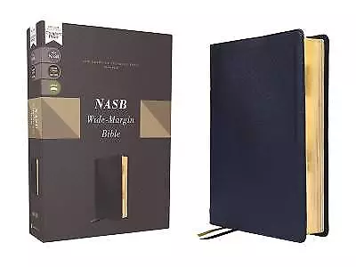 Nasb Wide Margin Bible Genuine Leather Calfskin • £98.17