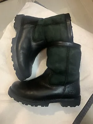 Men’s Ugg Australian Beacon After Dark Boots Size USA 8 Black No. 5485 • $50