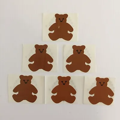 Mrs. Grossman Stickers - Mistake Misprint Error - Teddy Bear Lot Of 6 • $9