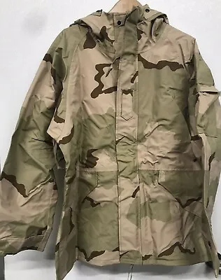 ECWCS 3 Color Desert Parka NOS W Tag Large Long USGI 100% Nylon • $125