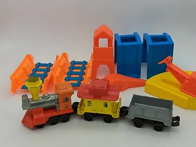 Vintage Mattel My First Wheels Children’s Train Set Diecast 1980 Pieces Parts • $10.86