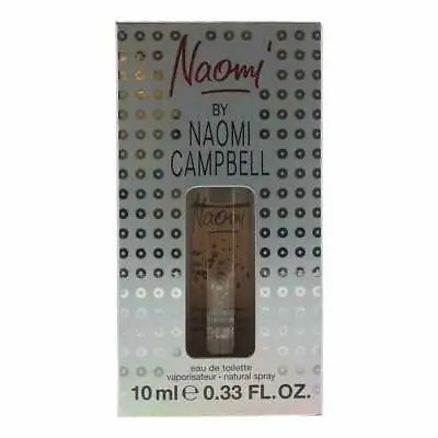 Naomi Campbell Naomi 10ml Edp Spray For Her - New & Boxed - Free P&p - Uk • £5.35