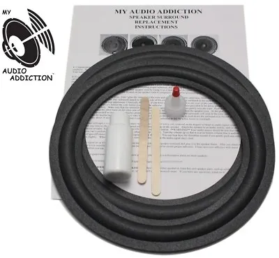 Speaker Surround Repair Kit For Infinity RSA RSB RS5B RSII RS2A RS2B 10   • $14.07