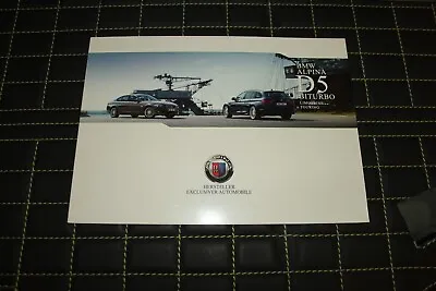 RARE VIP Customers Brochure/brochure BMW Alpina D5 Sedan Touring 09/2011 • $21.63