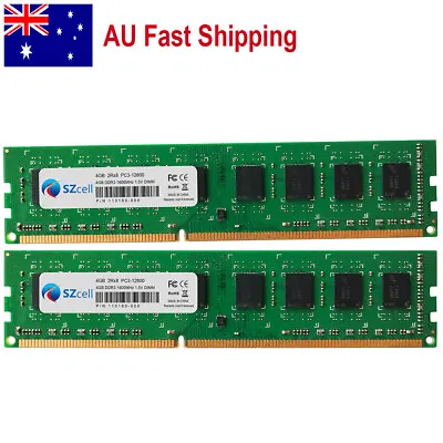 AU 8GB 2x4GB PC3-12800 1600MHz Desktop Memory For DELL OPTIPLEX 3010 390 580 780 • $39.99