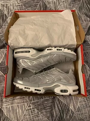 Nike Air Max Plus TN 'Silver Liquid' • $210