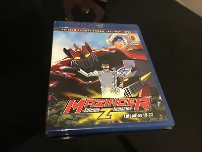 Mazinger Z Edition Impact Blu Ray +DVD Episodes 19-22 • $34.45