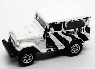 2010 Matchbox 764 Safari Zebra '68 Toyota Land Cruiser Fj40 White Diecast 2 5/8  • $49.99