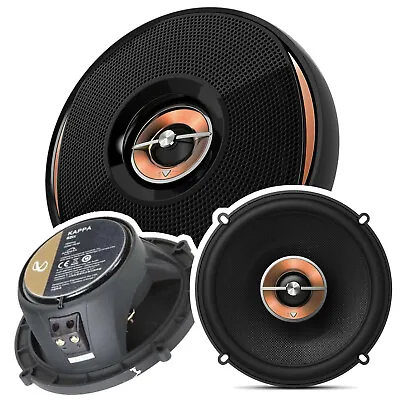 $99 • Buy 2x Infinity Kappa 62iX 225 Watt 6.5  Coaxial 2-Way Car Audio Speakers