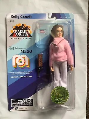 Mego Charlie’s Angels Kelly Garrett 8” Action Figure New Sealed 2018 • $12.99