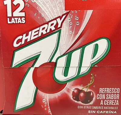 7 Up Cherry Flavored Soda 12 Pack  • £28.51