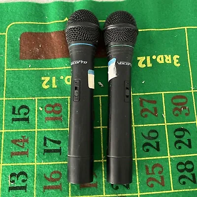 Lot 2 VocoPro Handheld Wireless Microphone Frequency Estate Find • $15