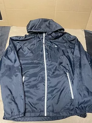 Mens Large Quicksilver Zip Up Windbreaker Jacket • $24.99