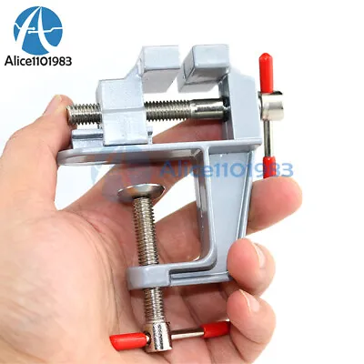 Mini Flat Clamp Table Jaw Bench Drill Press Vice Opening Parallel Vise Tool Kit • $6.38
