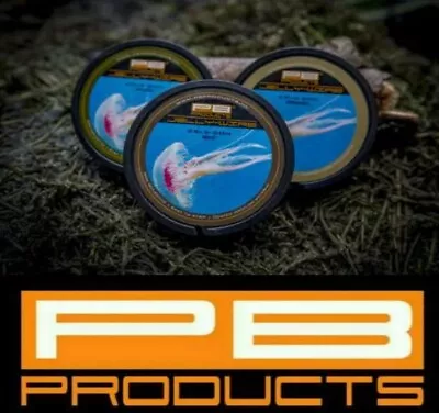 PB Products Jelly Wire Carp Fishing Coated Braid Hooklink -25lb GRAVEL • £12.50