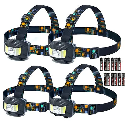 1/2/4PCS 7000LM Super Bright LED Headlamp Headlight Head Torch For Camping Light • $5.96