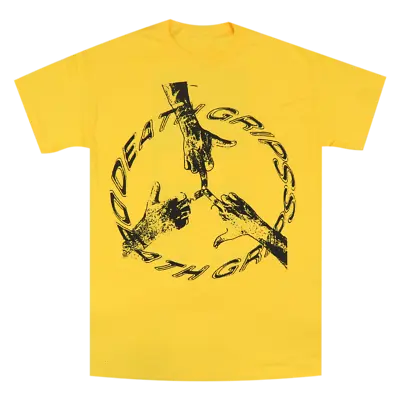 Vtg Death Grips Peace Daisy Heavy Cotton Yellow All Size Unisex Shirt MM883 • $18.04