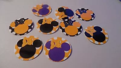 Pre Cut One Inch Bottle Cap Images MINNIE MOUSE WITH BOW  Free Shipping • $2.40