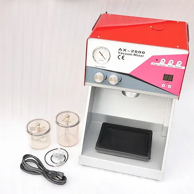 AS Vacuum Mixer Dental Lab Equipment Built-in Pump Mixing Machine 110V CE New • $1280.55