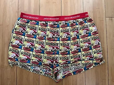 Peter Alexander Size L Vintage Kellogg’s Coco Pops Print Sleep Shorts • $20