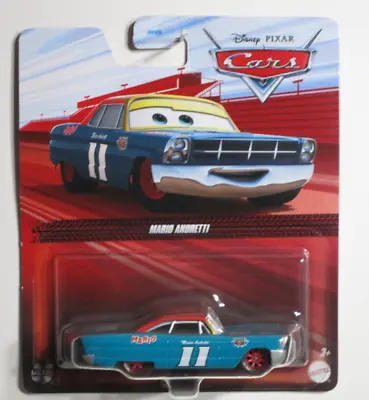 Disney Pixar Cars Race Track Scene Mario Andretti Dxv29 Hhv86 Flm08 • $12.24