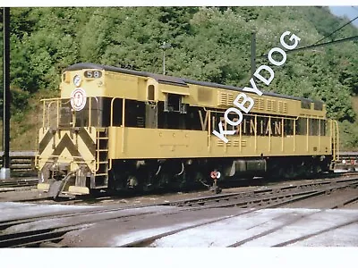 Virginian Railway Diesel Locomotive #58 8x10 Color Photograph-Mullens WV 1957 • $12.95