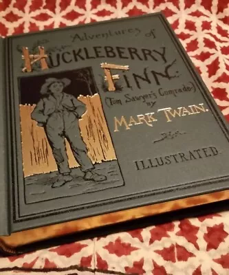 Twain First Edition Library Facsimile Huckleberry Finn Beautiful Gift New OOP • $125