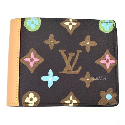 Louis Vuitton Tyler The Creator Craggy Monogram Multiple Wallet Brown AUTHENTIC • $1399